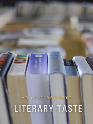 cover image of Literary Taste